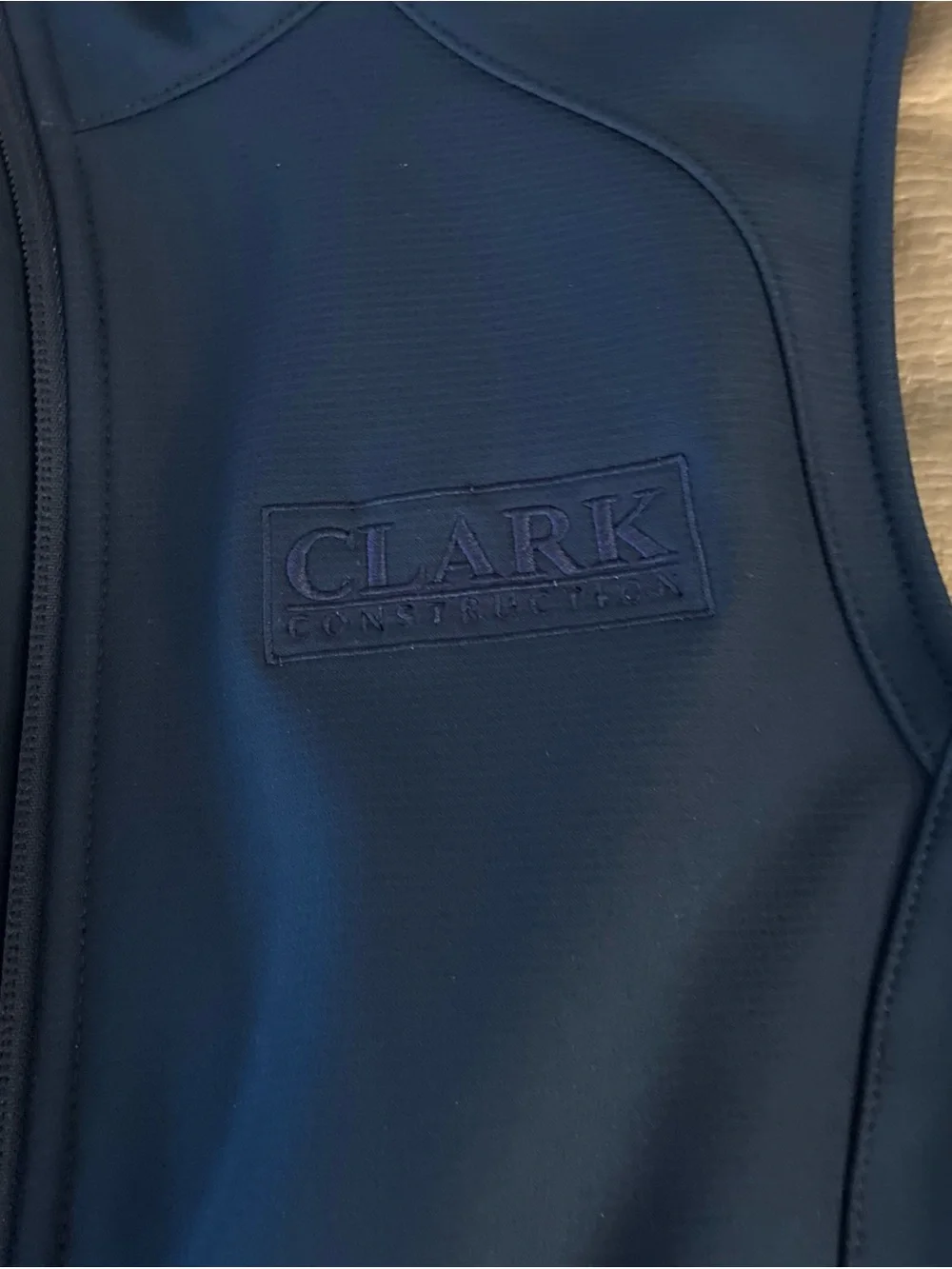New Eddie Bauer Navy Sleeveless Softshell Vest